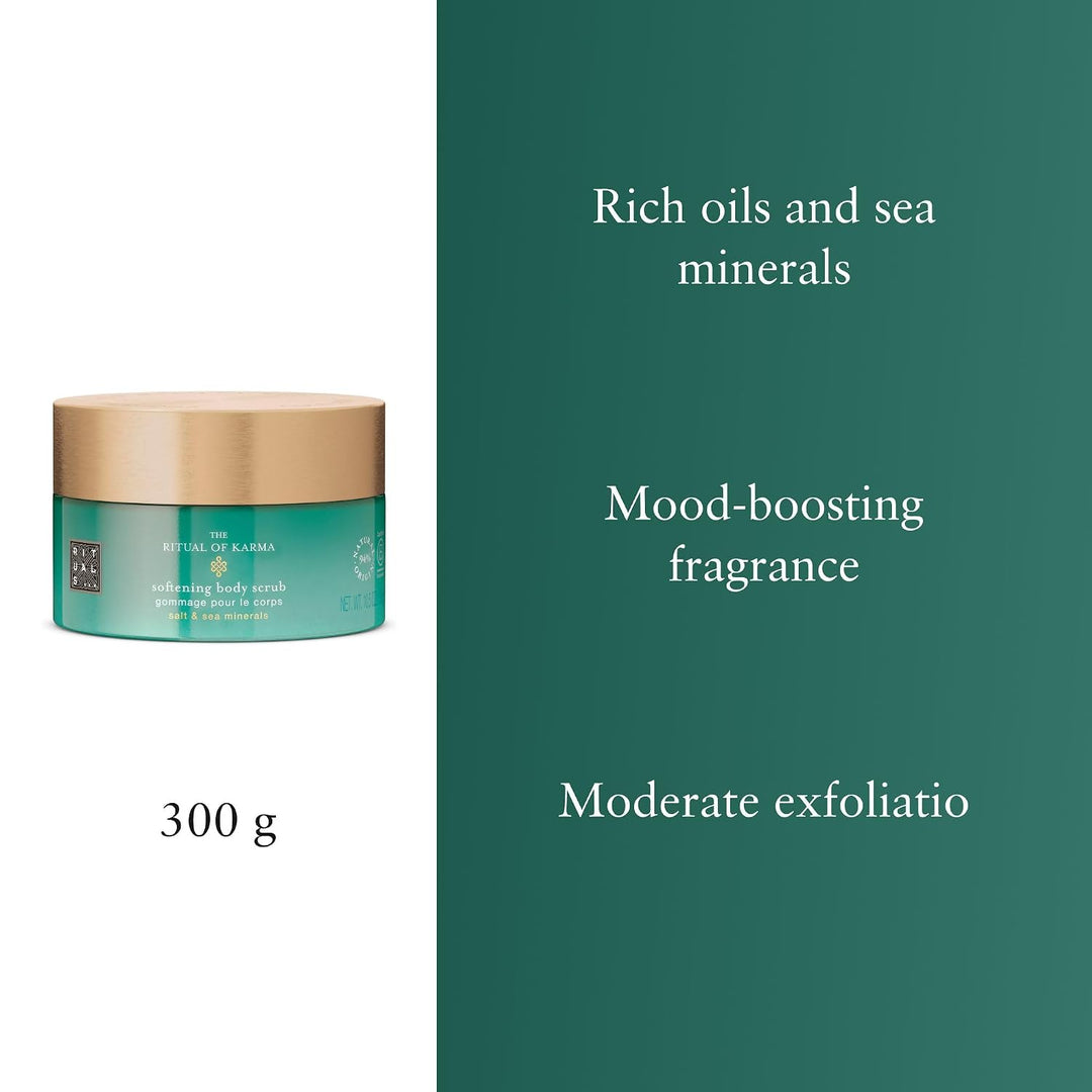 RITUALS Body Scrub The Ritual of Karma – Körperpeeling mit Lotus, weissem Tee, Salz und Meeresminera