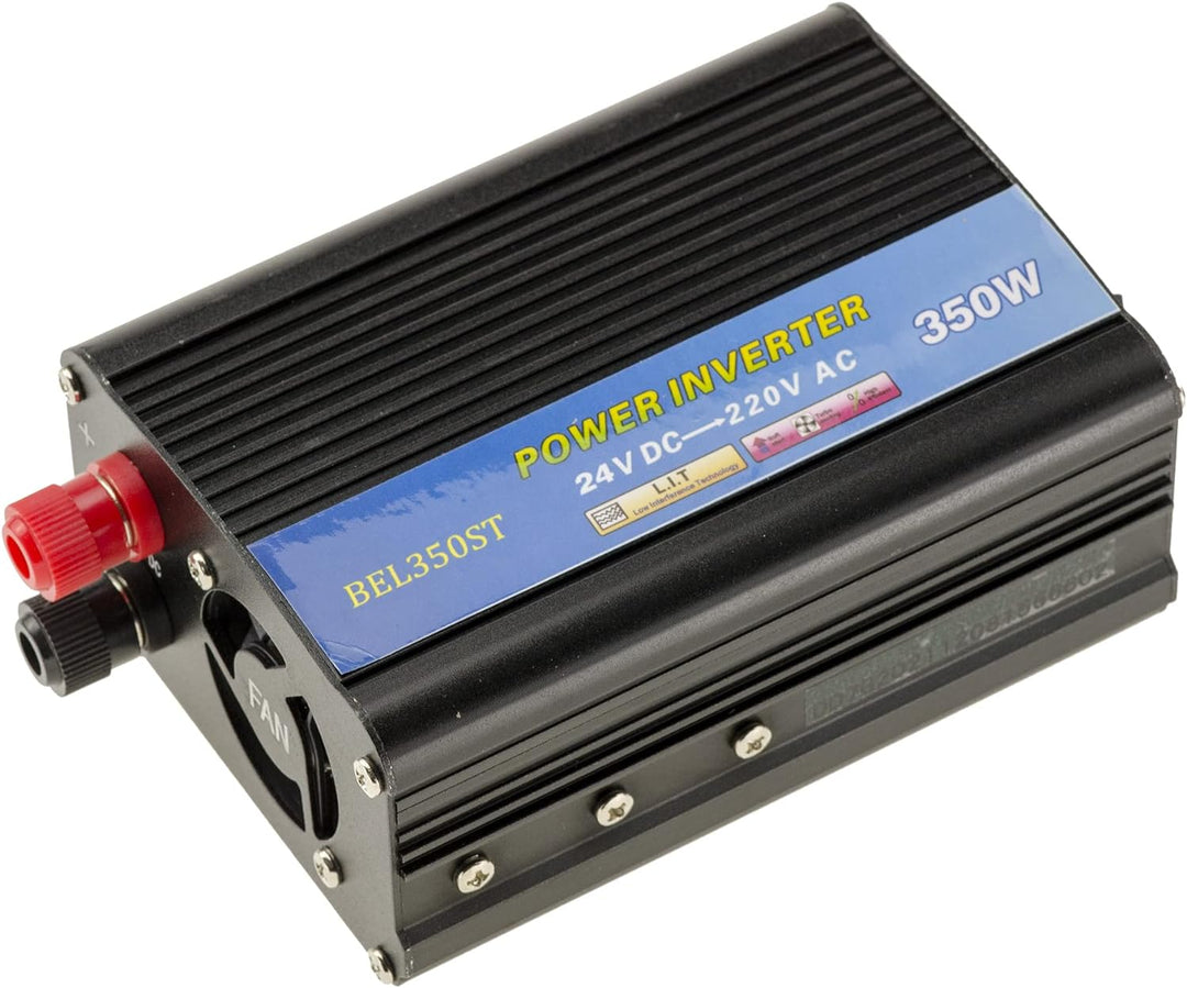 KALEA-INFORMATIQUE Spannungswandler 24V Eingang zu 220V Ausgang. Dauerleistung 350 WATTS, Spitzenlei