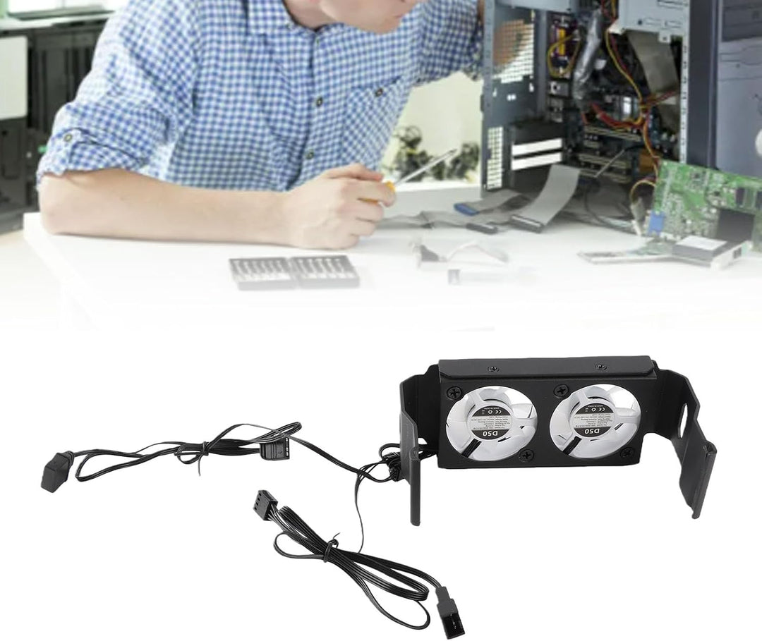 LICAEVEY Computer Memory Ram Cooler, ARGB -Lüfter, Speichermodul Kühlkörper mit 5 V 3 Pin ARGB Sync