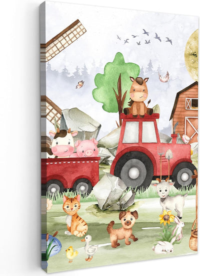 MuchoWow© Leinwand Klein 20x30 cm Mini Deko Schlafzimmer Aesthetic Leinwandbilder Wohnzimmer Gemälde