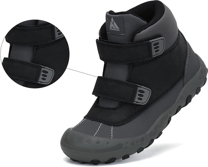 Mishansha Kinder Wanderschuhe rutschfest Leicht Trekking Wanderstiefel für Jungen Mädchen Gr.24-38 S