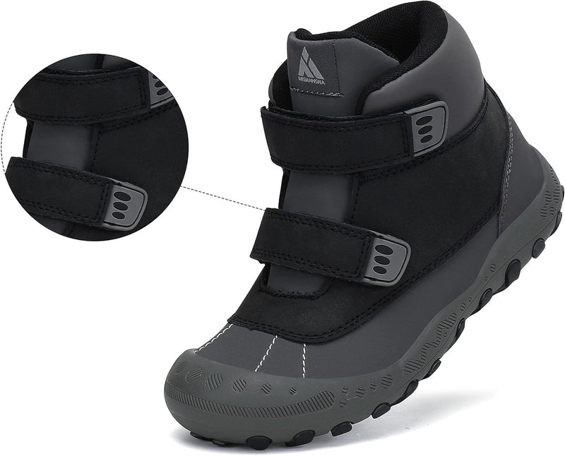 Mishansha Kinder Wanderschuhe Rutschfest Leicht Trekking Wanderstiefel für Jungen Mädchen Gr.24-38 S