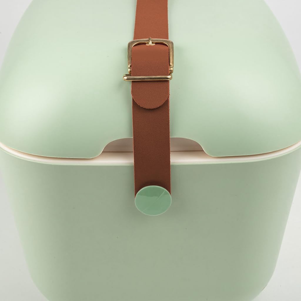 Kreher® Kühlbox Passive Kühlbox Kühltaschen Polar in Retro Vintage Design aus Kunststoff mit polysty