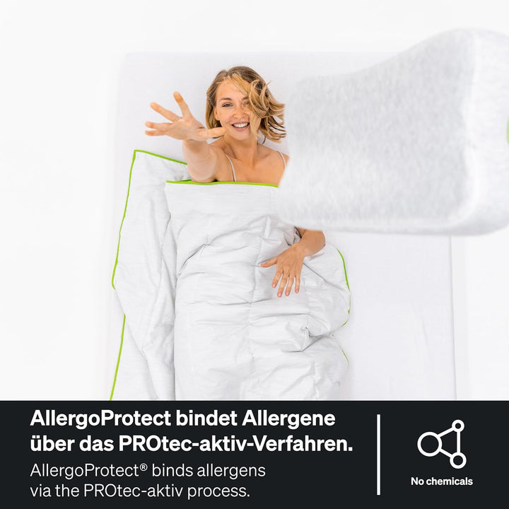 BLACKROLL® Pillow CASE AllergoProtect, Allergiker Kissenbezug 30 x 50 cm für Recovery Pillow, Kopfki