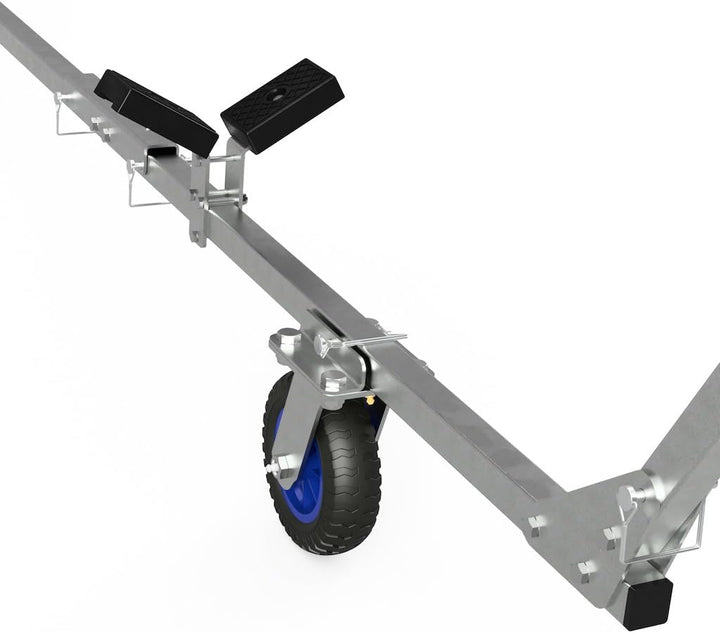 SUPROD Slipwagen Bootswagen Handtrailer faltbar Schlauchbootwagen TR260, PU, Ø 260 mm TR260-L-LU (sc