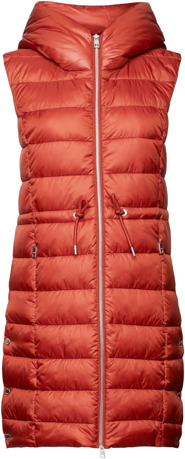 ESPRIT Damen Weste XS 220/RUST BROWN, XS 220/RUST BROWN