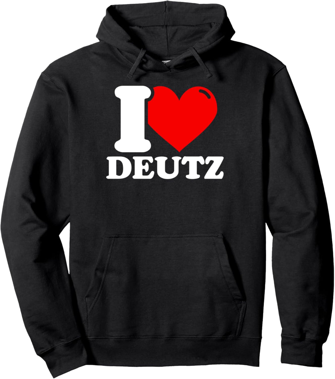 Deutz Stadtteil lustig Pullover Hoodie