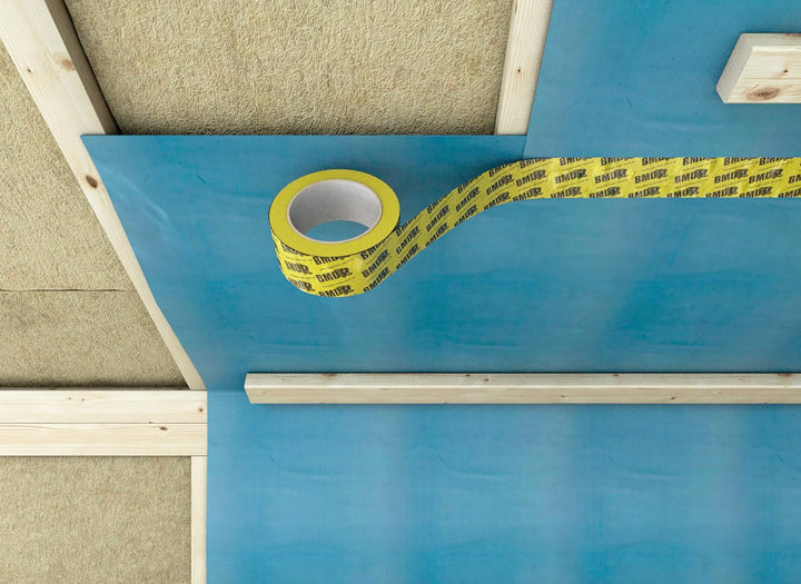 BMD 100m² Dampfbremssystempaket nach DIN 4108 Teil 11 & ENEV Dampfsperrfolie Dampfbremsfolie Dampfbr