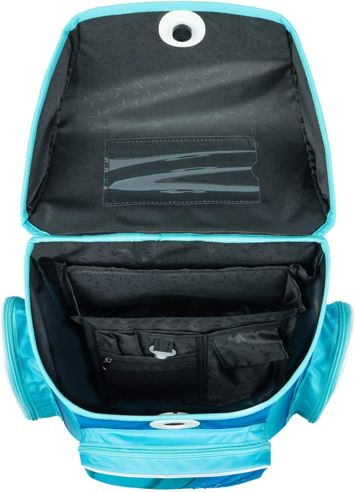 Baagl Schulranzen Jungen Mädchen für 1. Klasse (oder 2.Klasse), Ergo Schultasche Jungs Mädchen Grund