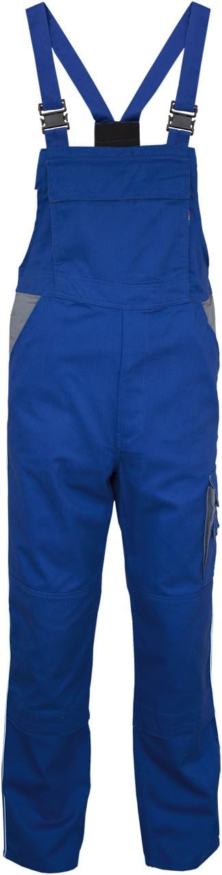 Carson Contrast Latzhose, 1 Stück, 28, royal/grau, CC726.RYG 28 Royal/Grau, 28 Royal/Grau