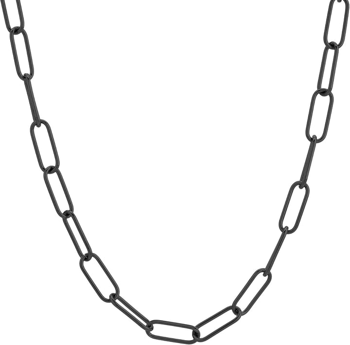 Liebeskind Halskette aus Edelstahl (Black)