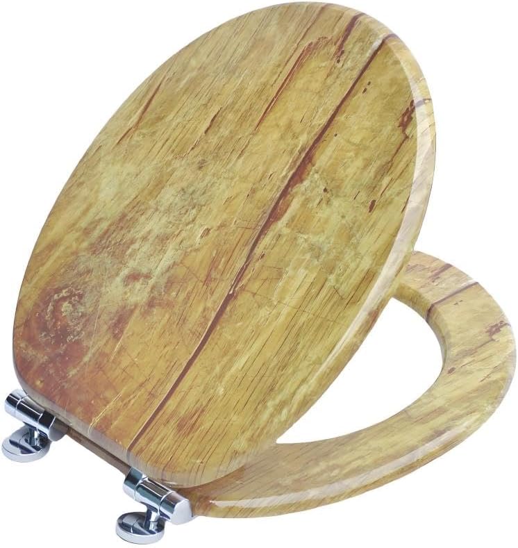 SAINOS WC SITZ O-förmig mit Soft-Close-Mechanismus MDF-Material (H042), H042