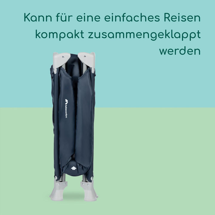 Bebeconfort Soft Dreams, Reisebett Baby, 0–3 Jahre (0–15 kg), leichtes Reisebettchen, Matratze aus H