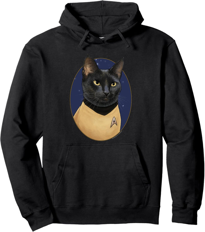 Star Trek: The Original Series Sulu Cat Portrait Pullover Hoodie