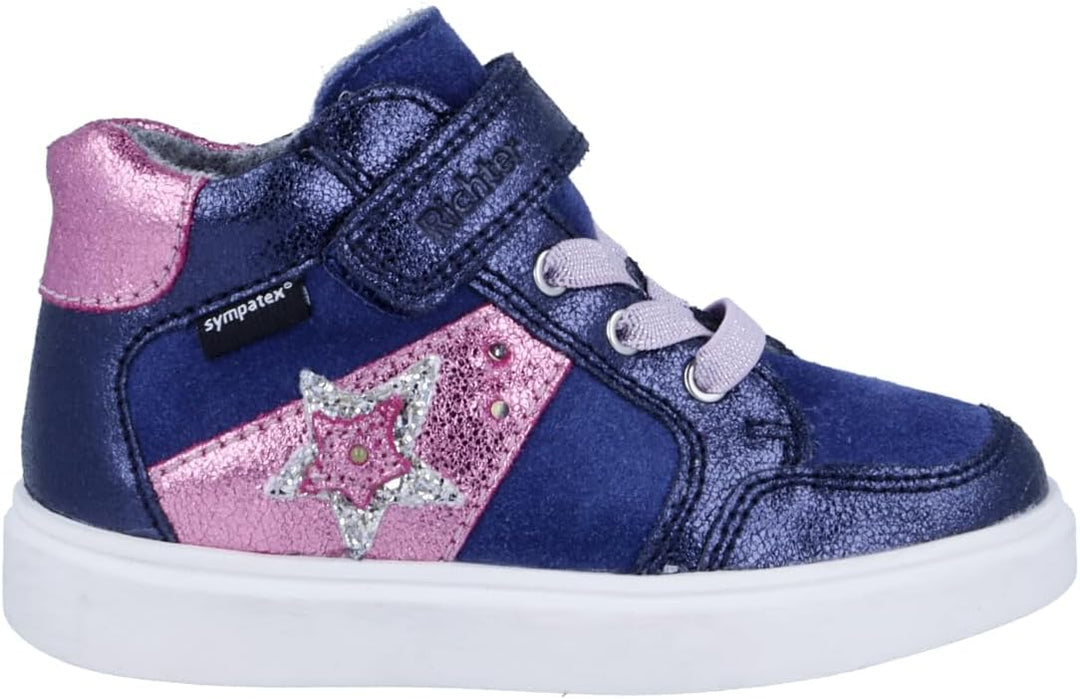 Richter Mädchen Flora Sneaker 25 EU Marine Nauti Cand Si, 25 EU Marine Nauti Cand Si