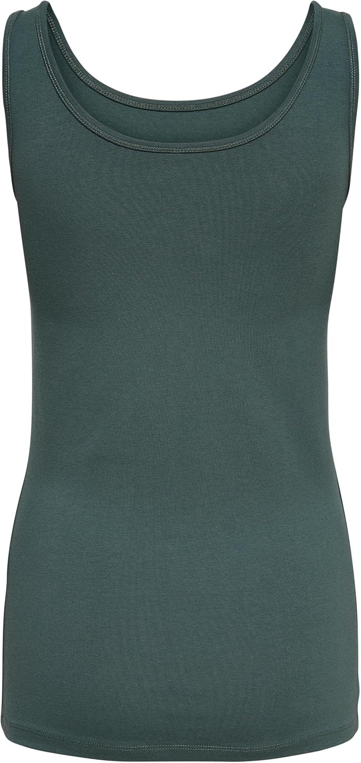 ONLY Damen Top Onllive Love Tank Noos XS Grün/Blau (1 X Desert Sage/ 1x Balsam Green/ 1x China Blue)