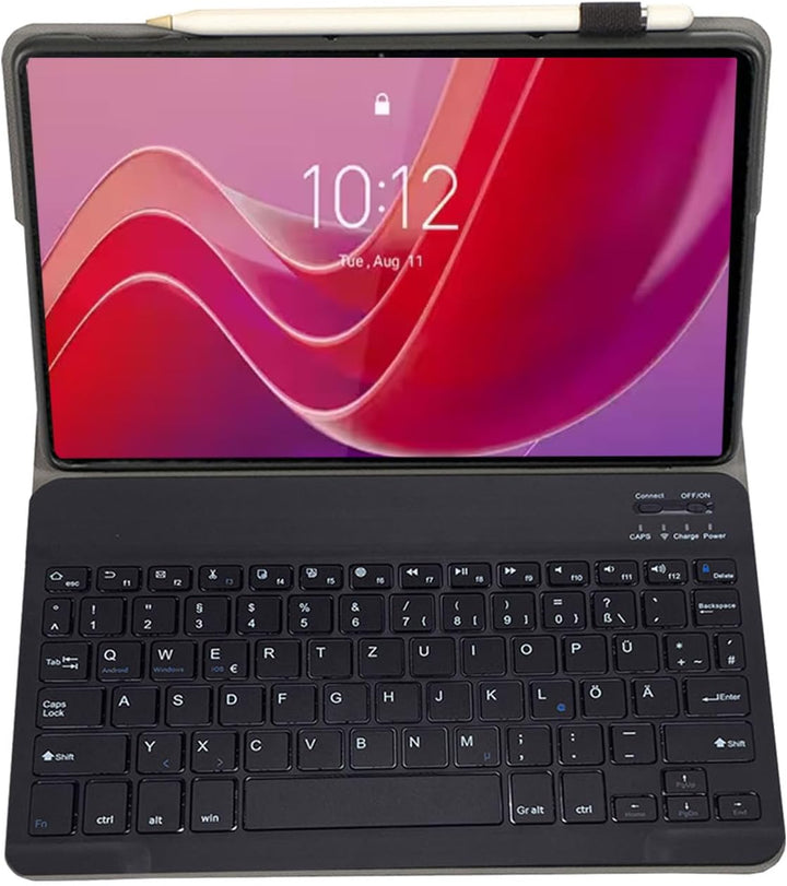 Tastatur Hülle für Lenovo Tab M11/K11/Idea Tab 11" Hülle mit Tastatur Magnetische Abnehmbare Deutsch