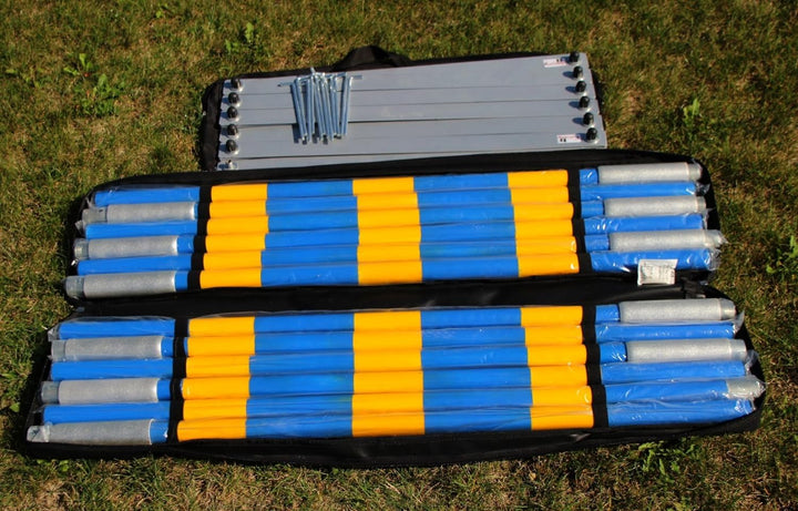 Callieway Orig Agility Slalom, TRICHTERSLALOM®, Gassenslalom, Agility Channel Weaves (FCI konform)