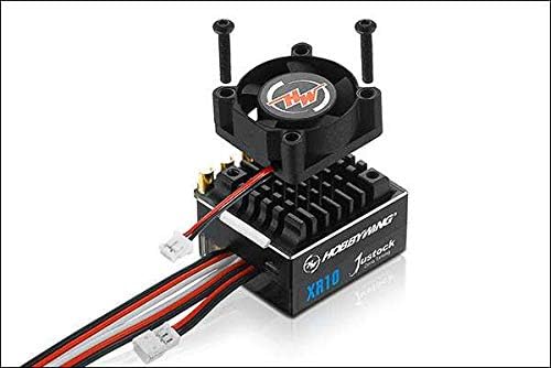 Hobbywing Xerun XR10 Stock Spec 60A Automodell Brushless Fahrtregler Belastbarkeit (max. A): 380A Mo