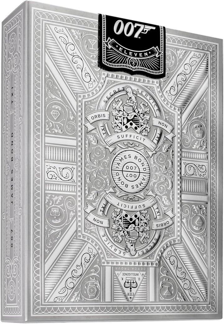 James Bond Playing Cards Silver Edition