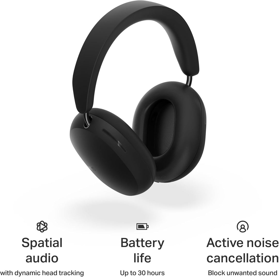 Sonos Ace - Kabelloser Bluetooth-Kopfhörer mit Geräuschunterdrückung - Bis zu 30 Stunden Akkulaufzei