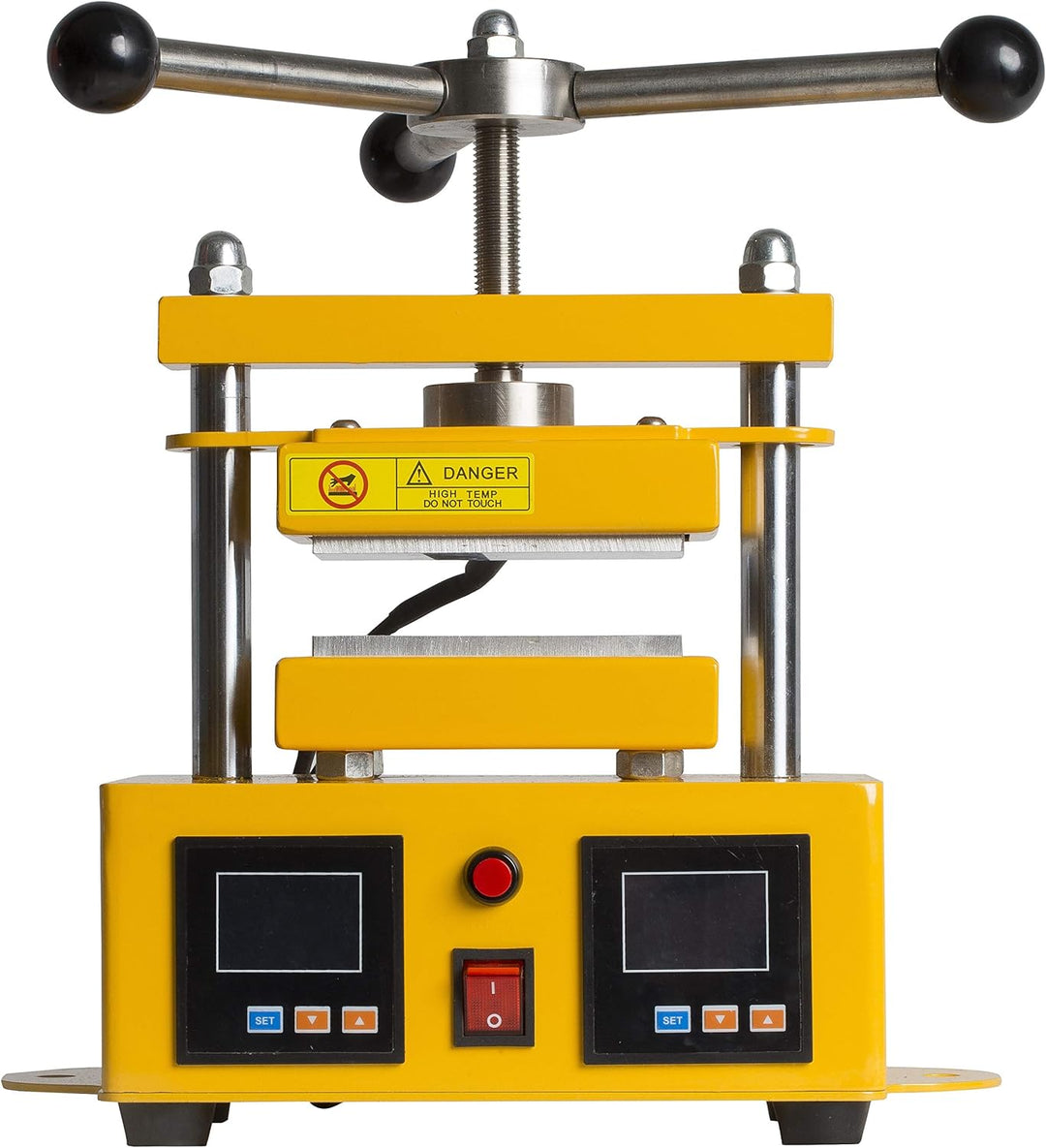 Qnubu Bolt Manuell 1 Tonnen (Platte 6 x 12 cm) Presse Rosin 1 Tonne Gelb