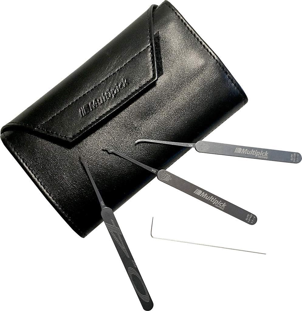 Multipick ELITE 29 Lockpicking Set 29 Teile Dietrich Set Made in Germany für den beruflichen Gebrauc