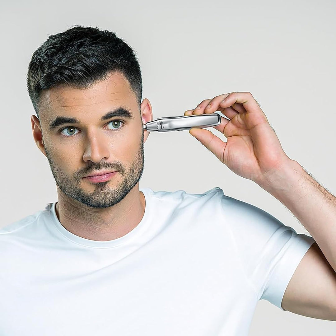 Wahl Groomsman Akku-Bartschneider-Set für Bärte, Nasenhaare, leichtes Detailing und leichte Körperpf