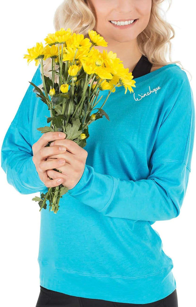 Winshape Damen Ultra leichtes Modal-Longsleeve MCS002 XL Sky-blue, XL Sky-blue