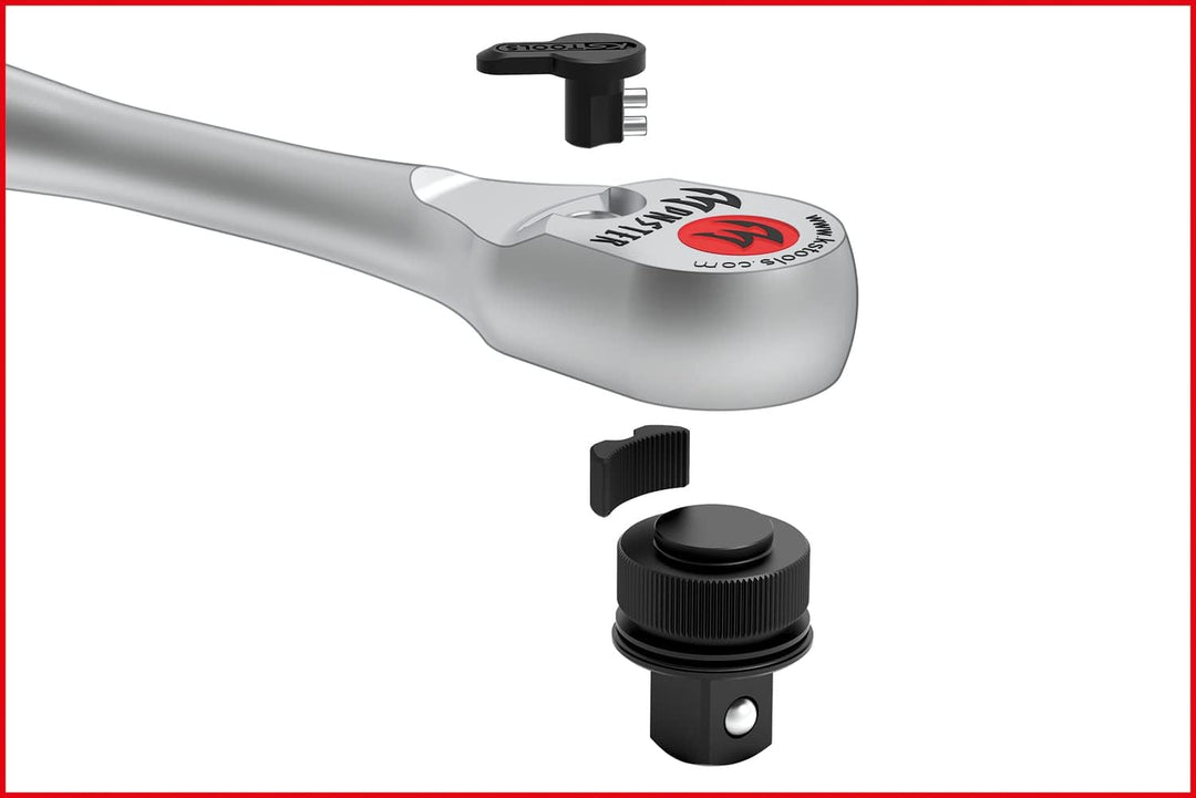 KS Tools 935.1290 1/2" Monster Umschaltknarre, 100 Zahn