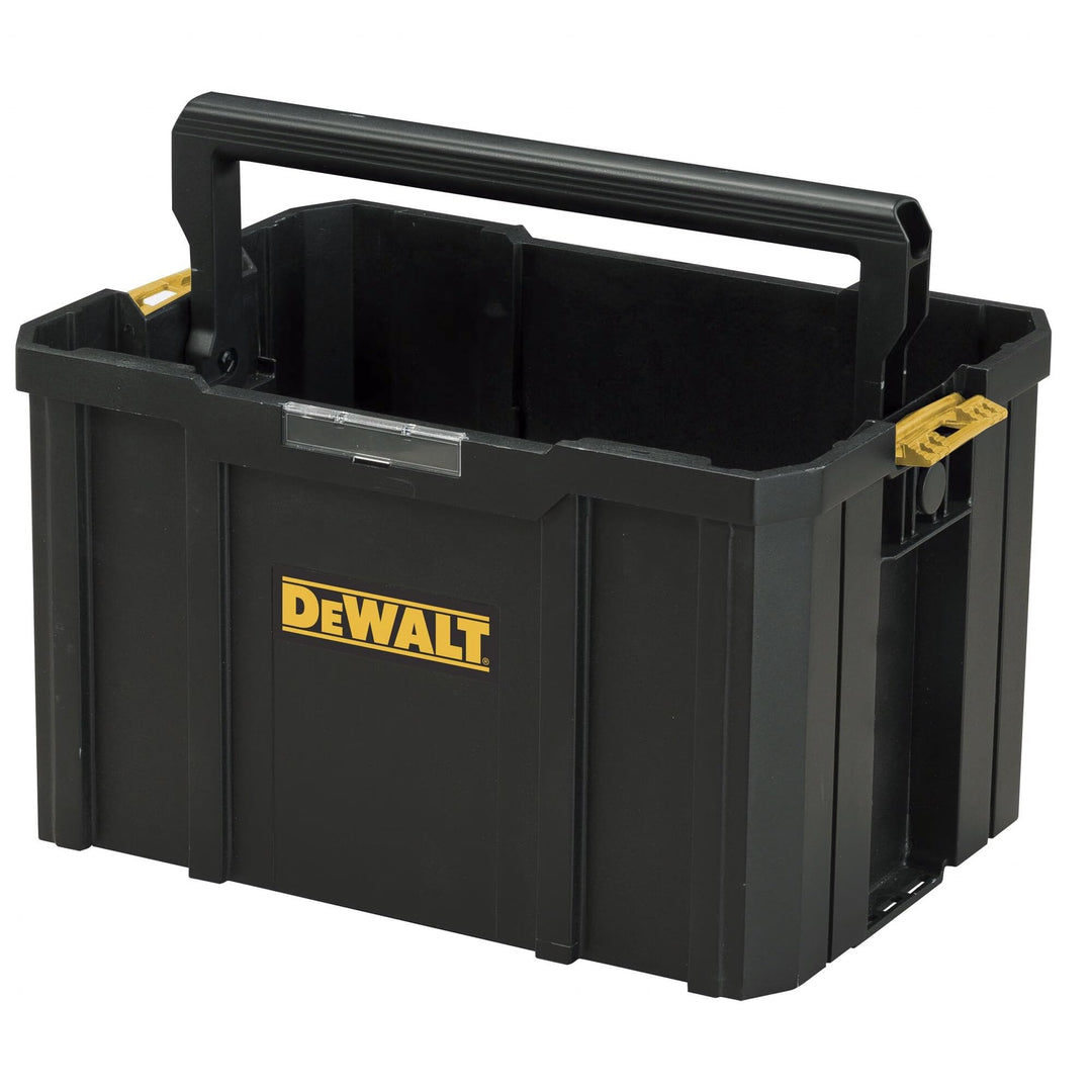Dewalt TSTAK-Werkzeugtrage (belastbar bis 20 kg, Abmessungen 440 x 314 x 176 mm, klappbarer Handgrif
