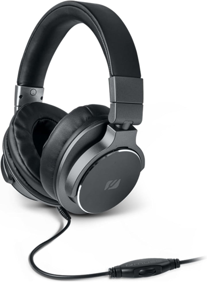 MUSE - M-275 CTV | TV-Kopfhörer mit langem Kabel (6m) | Over-Ear Kopfhörer | Lautstärkeregler, Verst