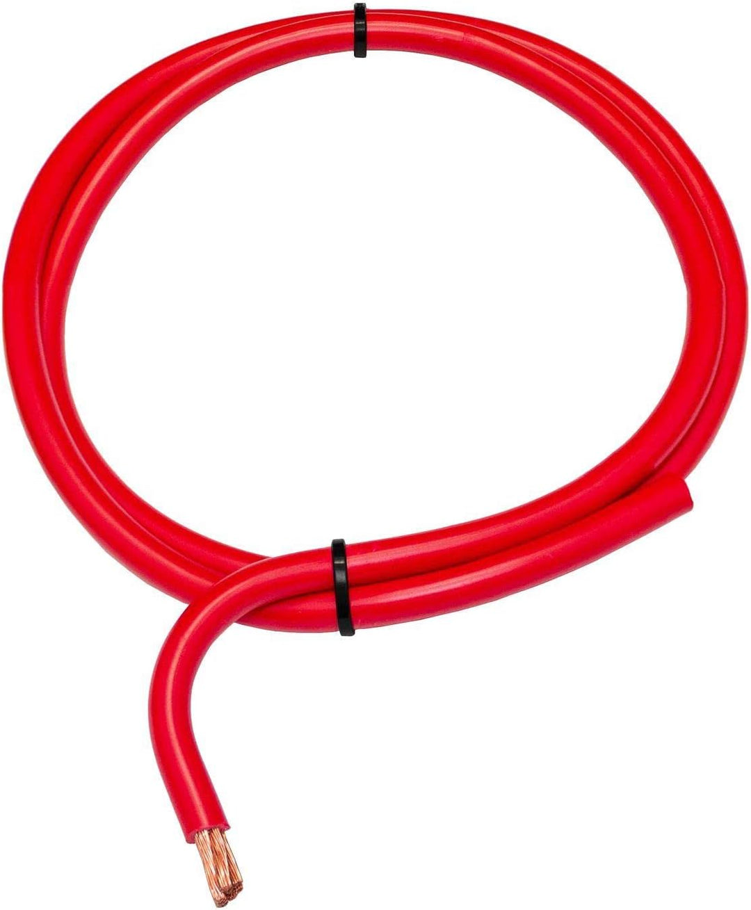 5m FLY Fahrzeugleitung Rot 16mm² rund Kabel Litze KFZ Stromkabel