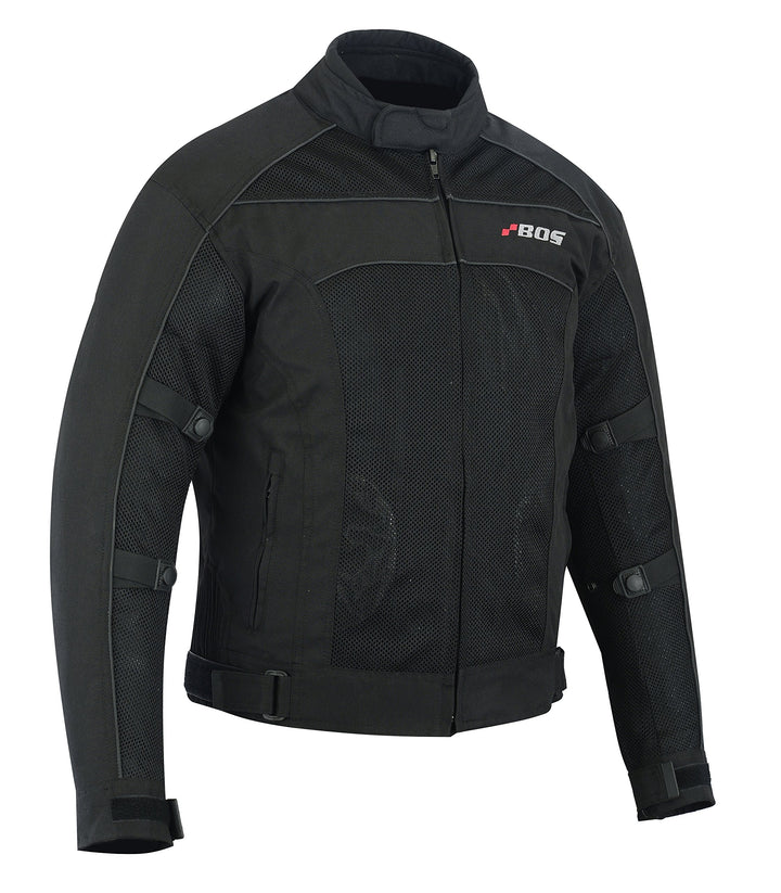 motorrad Jacke herren mit protektoren XL, Schwarz