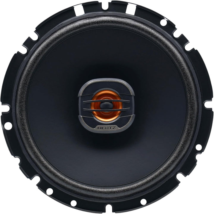 Hertz X 165 Fan Edition 165/170mm 2-Wege Koaxiallautsprecher 200W Peak, 50W RMS, 4 Ohm, Wasserabweis
