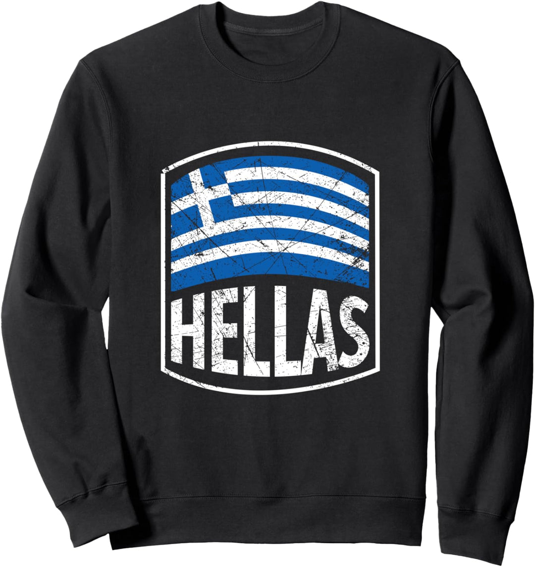 Hellas Griechische Flagge Geschenk & Souvenir Sweatshirt