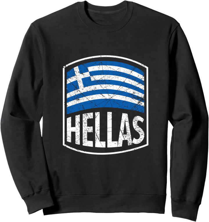 Hellas Griechische Flagge Geschenk & Souvenir Sweatshirt