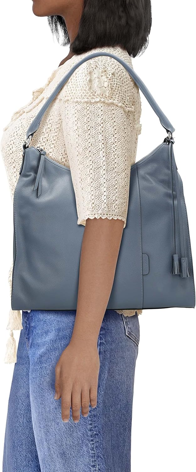 Picard Damen Schultertasche PHÖNIX aus Echtleder Mittel | mit Reissverschluss | Schultertasche | All