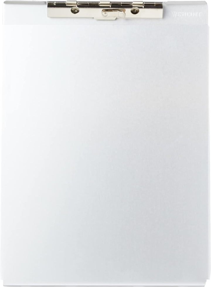 Westcott E-17002 00 Formularhalter-Box aus Aluminium, DIN A4 mit Aufbewahrungsfach und Zwischenablag