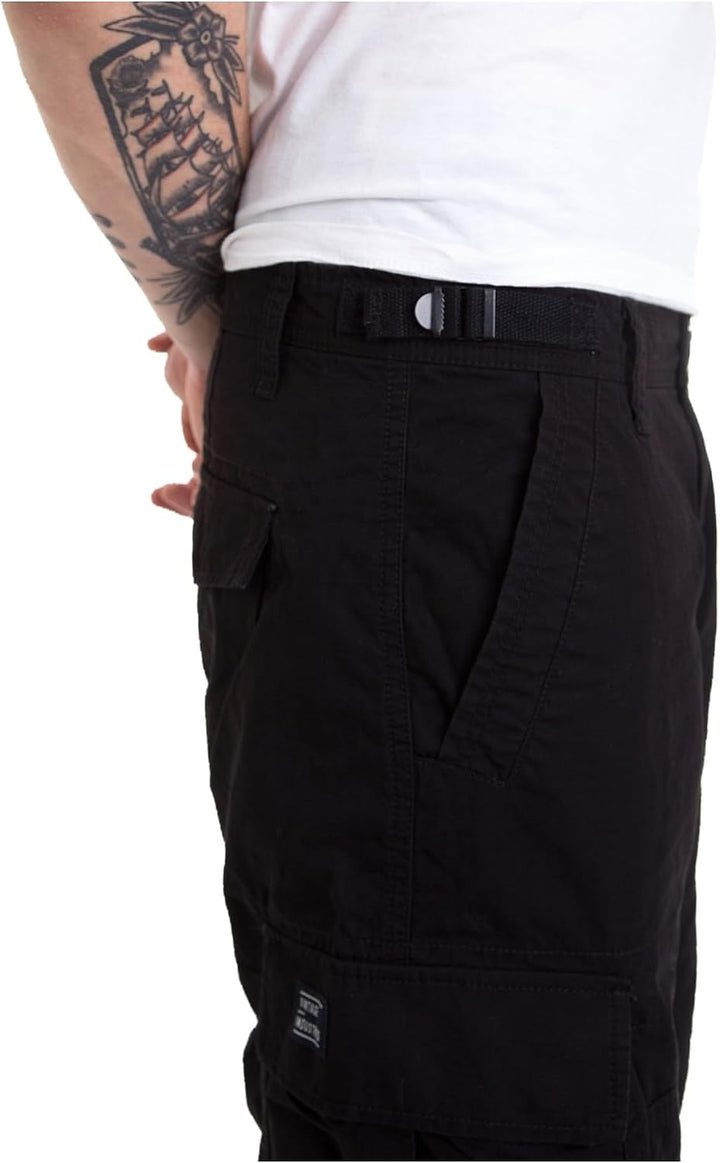 Vintage Industries Terrance Short Männer Short schwarz Basics, Streetwear S Schwarz, S Schwarz