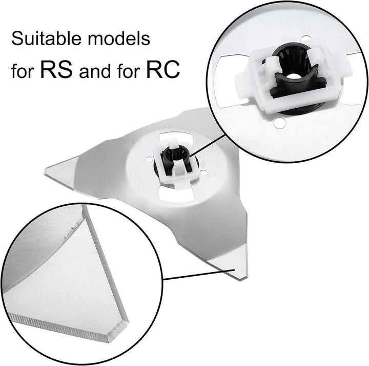 Niktule Mähroboter Rasenroboter, Schneidegerät Ersatzstück Rasenmäher Messer für Robomow RS MS RC, P
