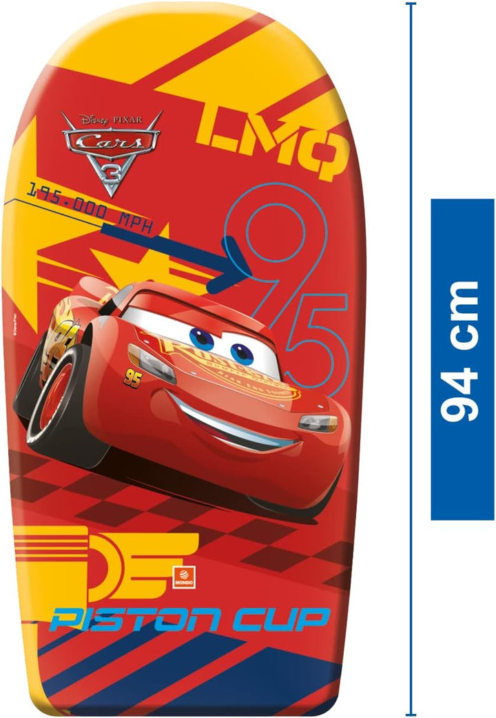 Mondo Toys - CARS Body Board - Surfbrett für Kinder, 94 cm - 11038