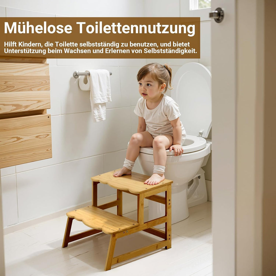 COSYLAND Lernturm ab 1 Jahr & 2 Jahre – Montessori Lernturm für Kinder – Sicherer Learning Tower & T