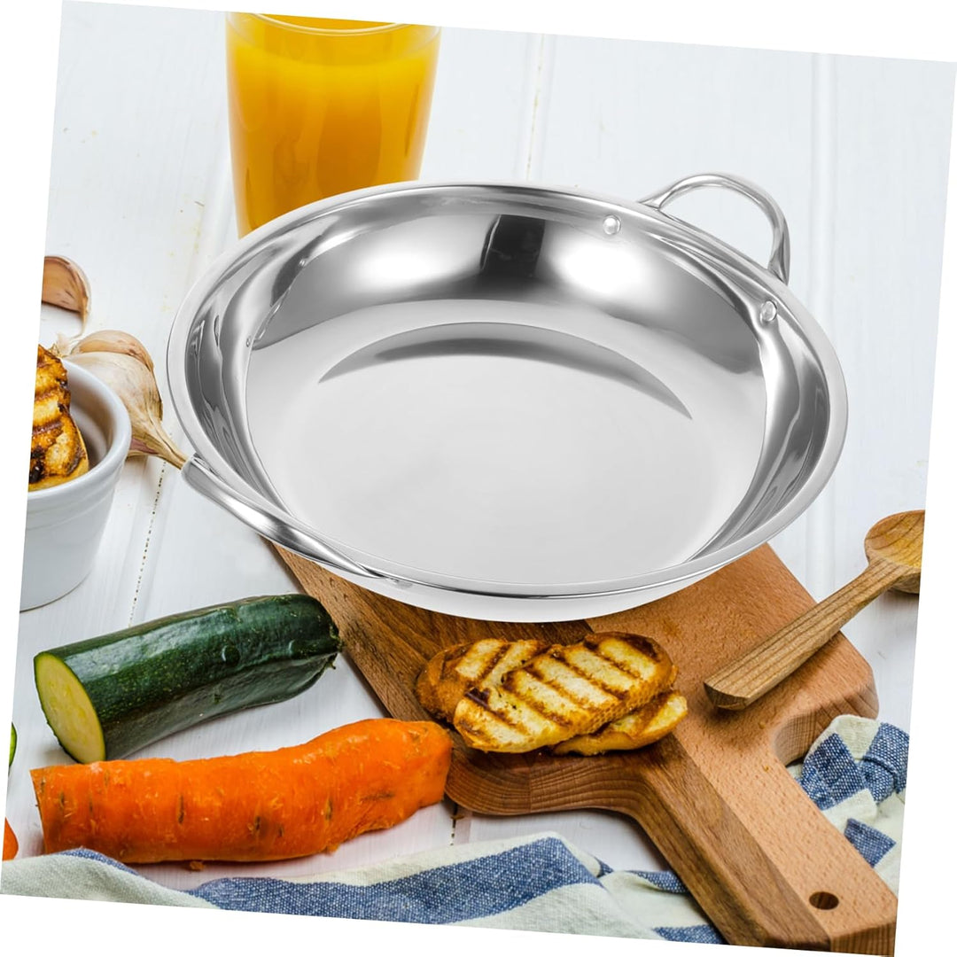Happyyami Edelstahltopf mit Antihaftbeschichtung und Rutschfestem Griff Grosser Kochtopf zum Kochen