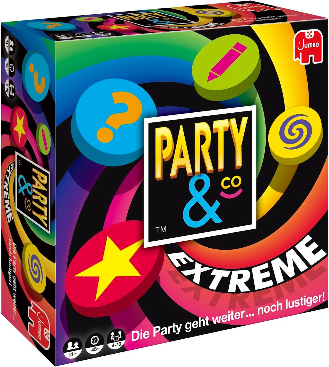 Jumbo - Party & Co. Brettspiel Extreme 4.0 (19951) (deutsche Ausgabe)