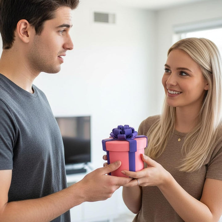Ärgerliche Geschenkbox,Das Nervige Geschenk,3D Gedruckte Streich Nerviges Geschenkbox Für Erwachsene