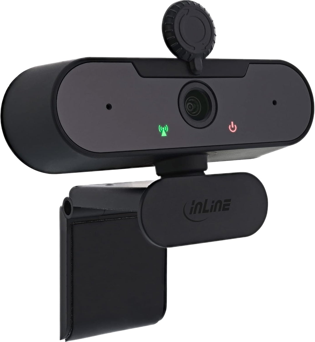 InLine® 55364A Webcam FullHD 1920x1080/30Hz mit Autofokus, USB-A Anschlusskabel USB A, USB A