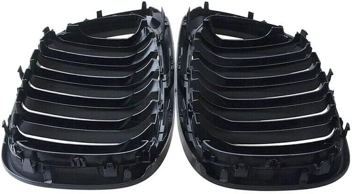 Gangying G01 Nieren Schwarz,Kühlergrill für BMW X3 G01 2018-2021 X4 G02 2019-2021 X3 Grill x4 Grill
