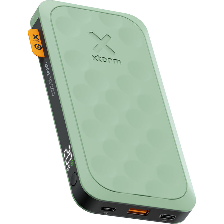 Xtorm Fuel Series 5 20W Powerbank, 10.000mAh, 2 x USB-C / 1 x USB-A, Flugzeugfest, Geeignet für Sams