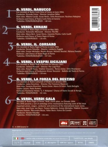 Guiseppe Verdi Collection (5 Opern), DVD
